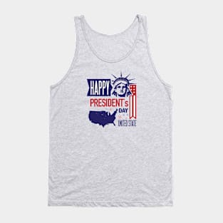 United State President Day Tank Top